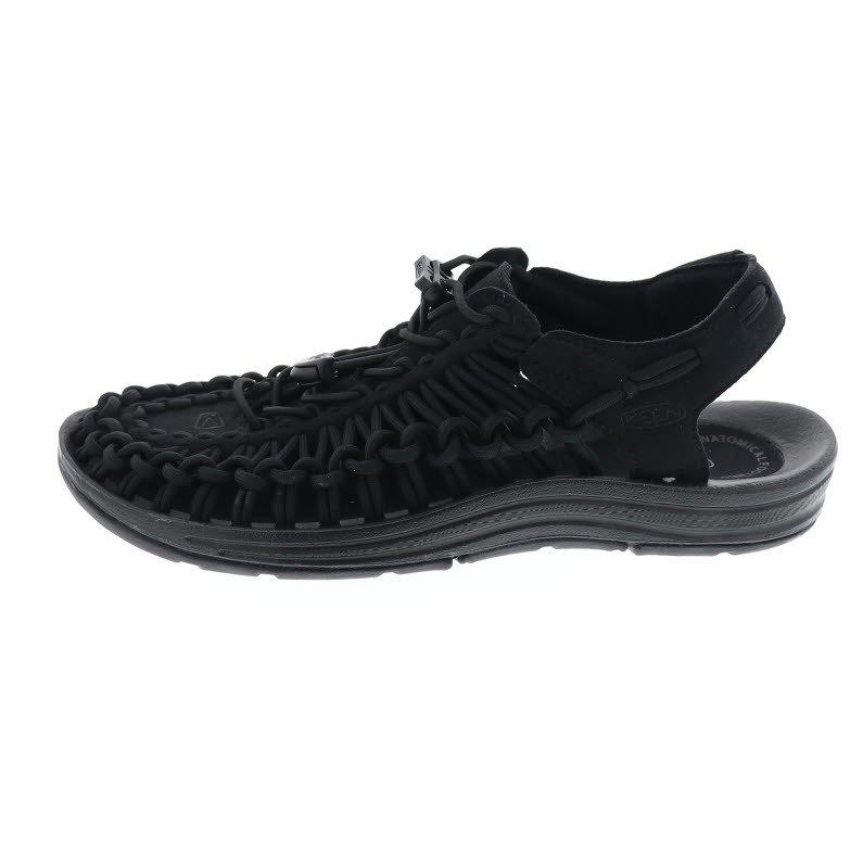 キーン ウィメンズ ユニーク レディース サンダル オープン エア スニーカー アウトドア KEEN UNEEK 1014099 STAR BLACK/BLACK ブラック
