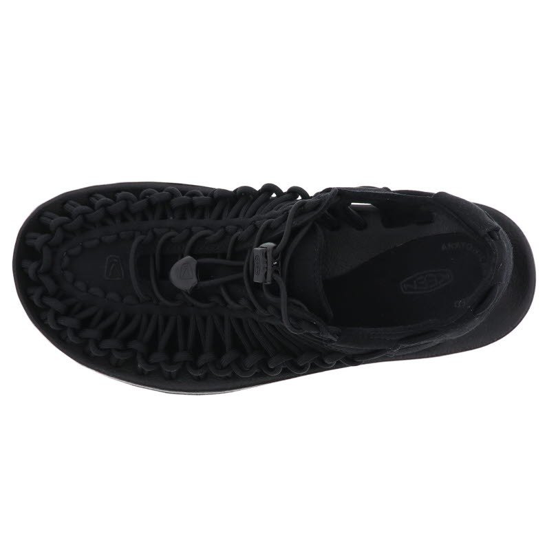 キーン ウィメンズ ユニーク レディース サンダル オープン エア スニーカー アウトドア KEEN UNEEK 1014099 STAR BLACK/BLACK ブラック