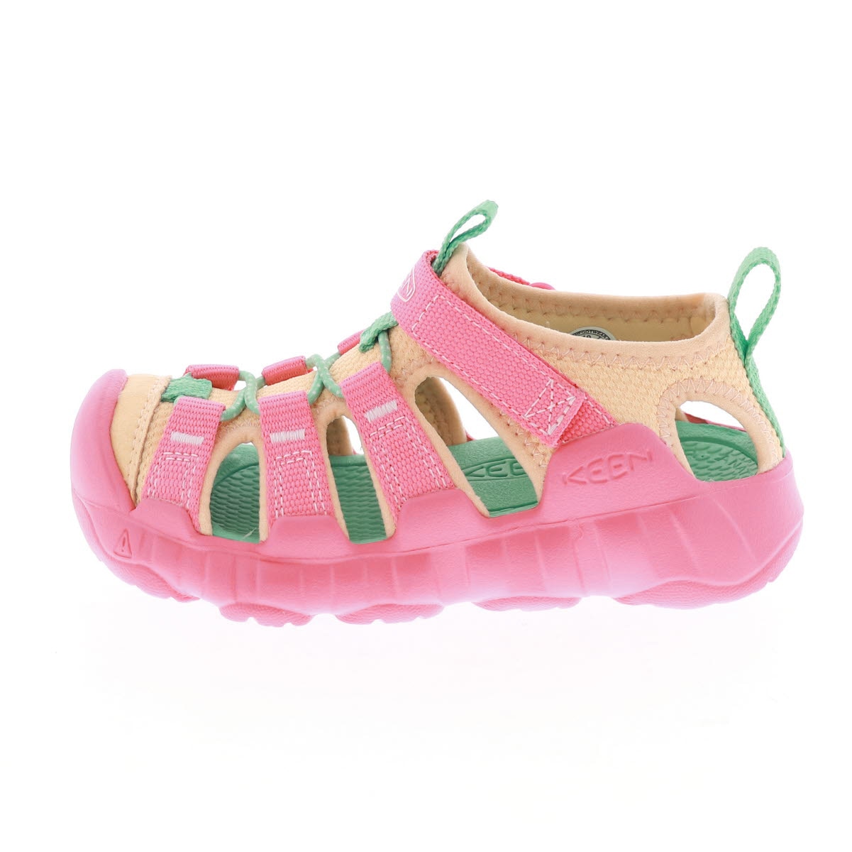 KEEN キーン リトルキッズ ハイパーポート エイチツー キッズ サンダル HYPERPORT H2 1031918 PINK LEMONADE/PEACH FUZZ 夏 アウトドア レジャー 海 川遊び