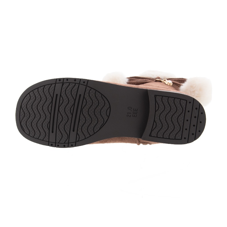 UGG キッズ ブラウン ブーツ ファスナー付き（UGG (アグ