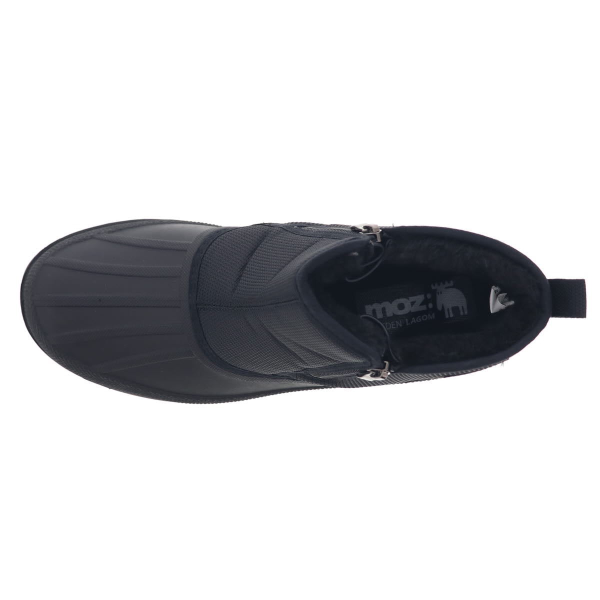 モズ 靴 MOZ 2671 メンズ スノーブーツ ショートブーツ ダブルジップ