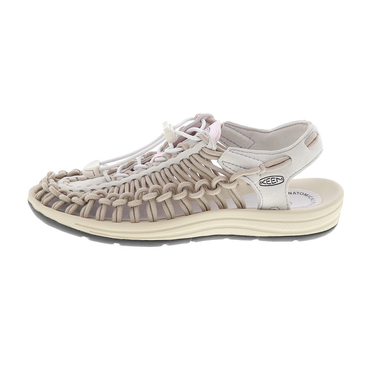 キーン ウィメンズ ユニーク レディース サンダル オープン エア スニーカー アウトドア KEEN UNEEK 1032187 STAR VAPOR/PALE LILAC オフホワイト