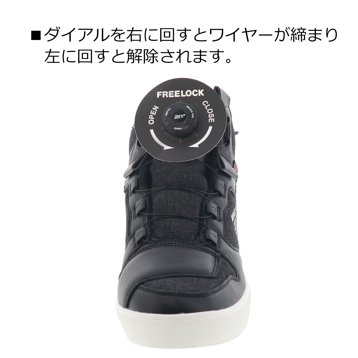 AVIREX アビレックス ディクテイター ミッドカット デニム リール 