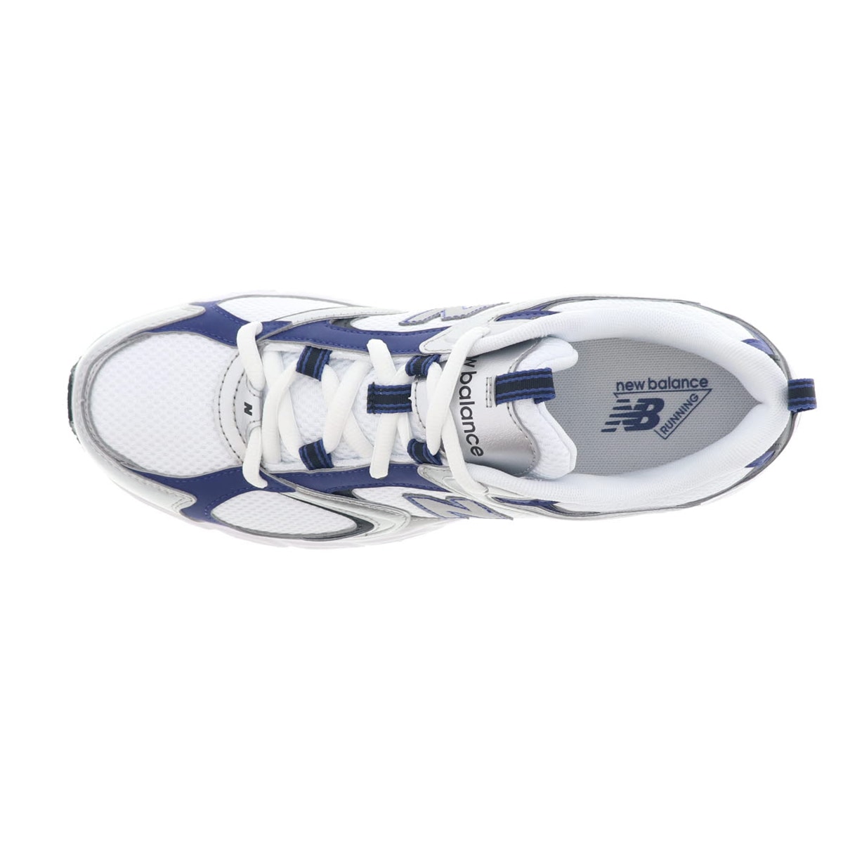 new balance ニューバランス NB U40825M D幅 メンズ スニーカー ローカット レトロ ランニングシューズ シルバー/ネイビー 2026年 春 新作