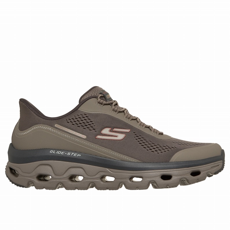SKECHERS スケッチャーズ スリップインズ メンズ スニーカー 237812 TPE グライドステップ ソール - グローバー ピーク トープ