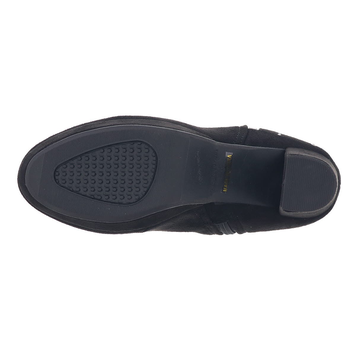 レディース ブーツ 厚底ブーツ 美脚 足長効果 ヒール8.5cm ラインストーン サイドジップ オリジナル ルージュ クチュール RC 79648 ブラックスエード