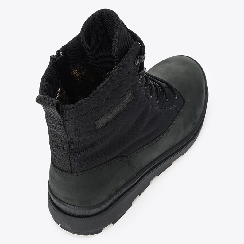 Columbia コロンビア メンズ ブーツ サップランド フォー ラックス ウォータープルーフ オムニヒートインフィニティ YU9533 010 保温 防水 新作 ブラック 黒