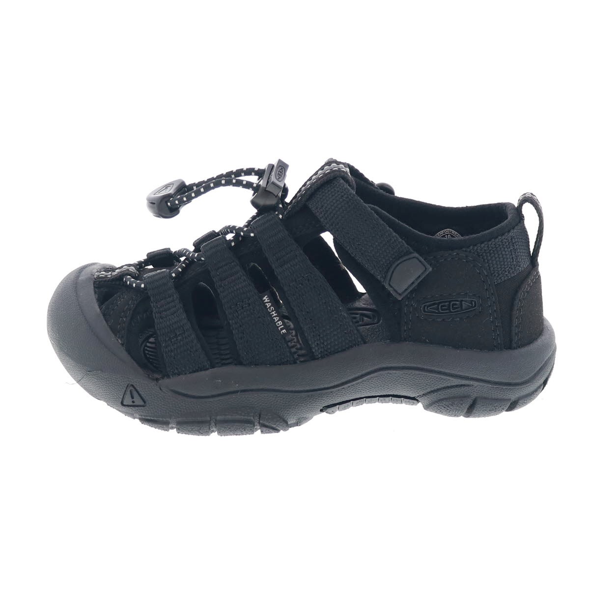 KEEN キーン リトルキッズ ニューポート エイチツー キッズ サンダル NEWPORT H2 1032138 TRIPLE BLACK 夏 アウトドア レジャー 海 川遊び