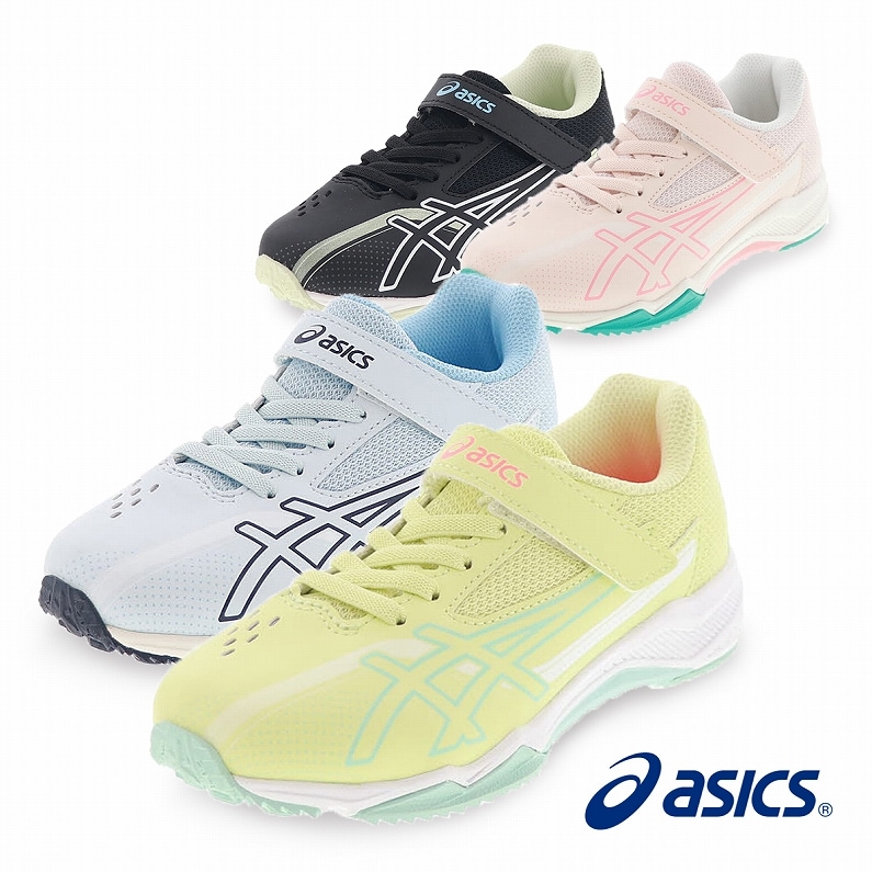 ASICS キッズ 紐靴 22.0cm
