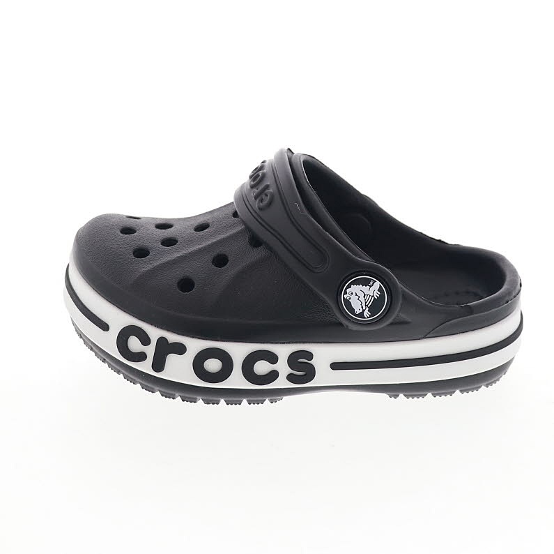 crocs クロックス キッズサンダル リトルキッズ ベビーサンダル スリッポン バヤバンド クロッグ トドラー スリッポン 207018-001 ブラック