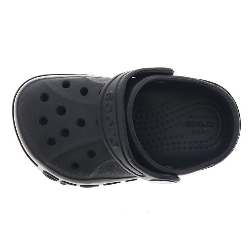 crocs クロックス キッズサンダル リトルキッズ ベビーサンダル スリッポン バヤバンド クロッグ トドラー スリッポン 207018-001 ブラック