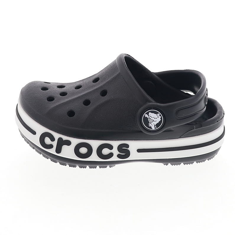 crocs クロックス キッズサンダル リトルキッズ ベビーサンダル スリッポン バヤバンド クロッグ トドラー スリッポン 207018-001 ブラック
