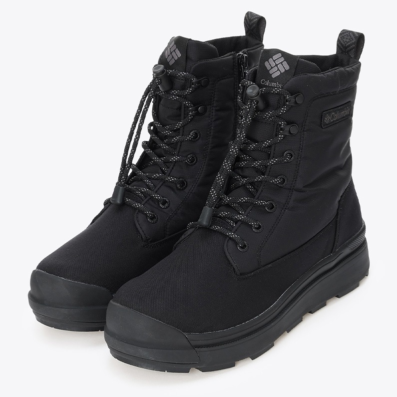 Columbia コロンビア メンズ ブーツ サップランド フォー ウォータープルーフ オムニヒートインフィニティ YU9626 010 保温 防水 新作 ブラック 黒
