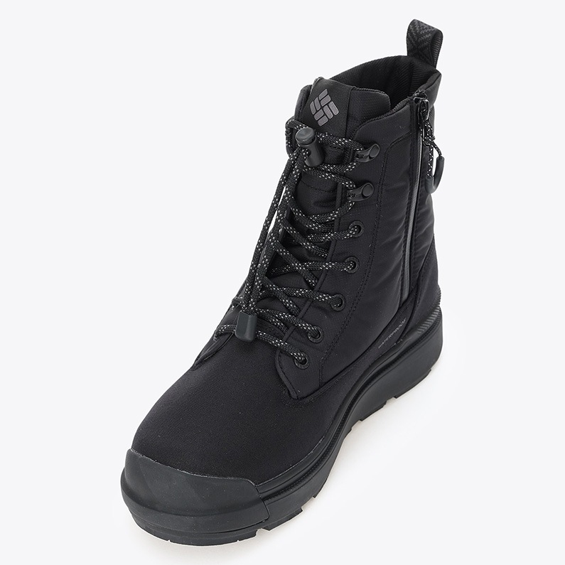 Columbia コロンビア メンズ ブーツ サップランド フォー ウォータープルーフ オムニヒートインフィニティ YU9626 010 保温 防水 新作 ブラック 黒