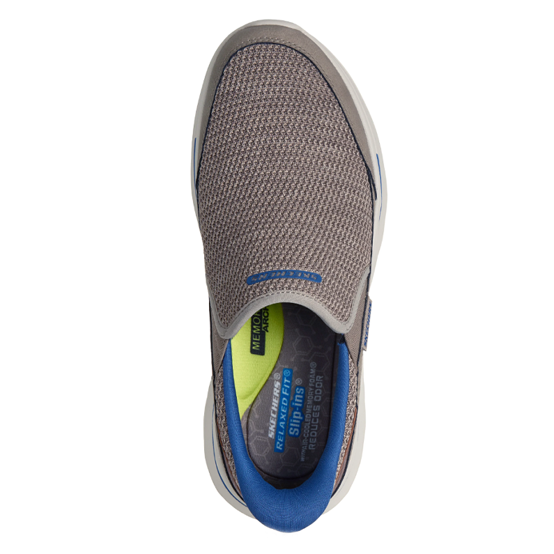 SKECHERS スケッチャーズ スリップインズ メンズ スニーカー 211335 TPE リラックスドフィット トープ TAUPE