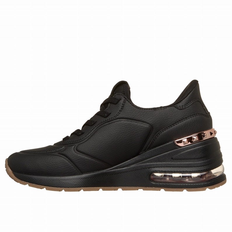 SKECHERS スケッチャーズ スリップインズ スヌープ・ドッグ：ミリオン エア - ラックス デイズ レディース スニーカー 186110 BBK ブラック