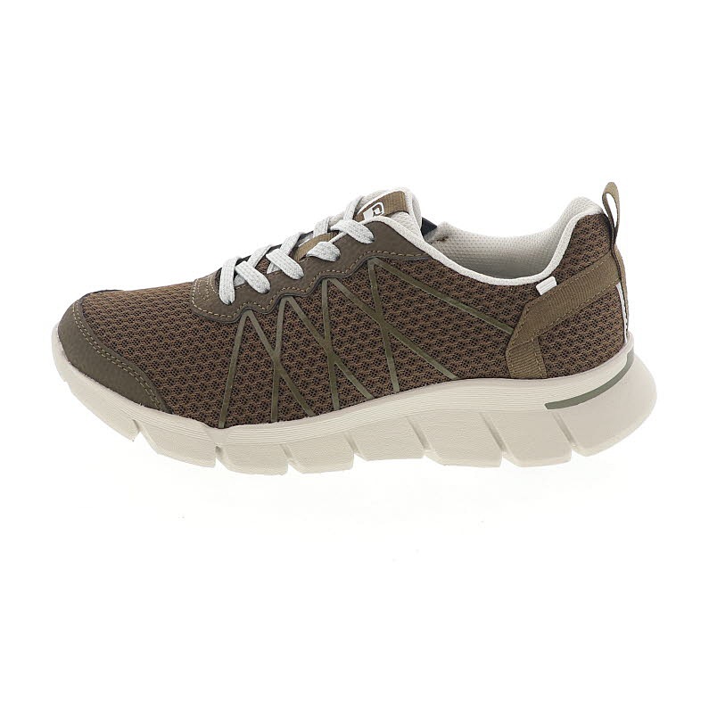 ASICS ラクウォーク × ライザップ RIZAP レディース ウォーキングシューズ トレーニング 運動靴 ジップ付き RL-9214 幅広4E 軽量 069 カーキ