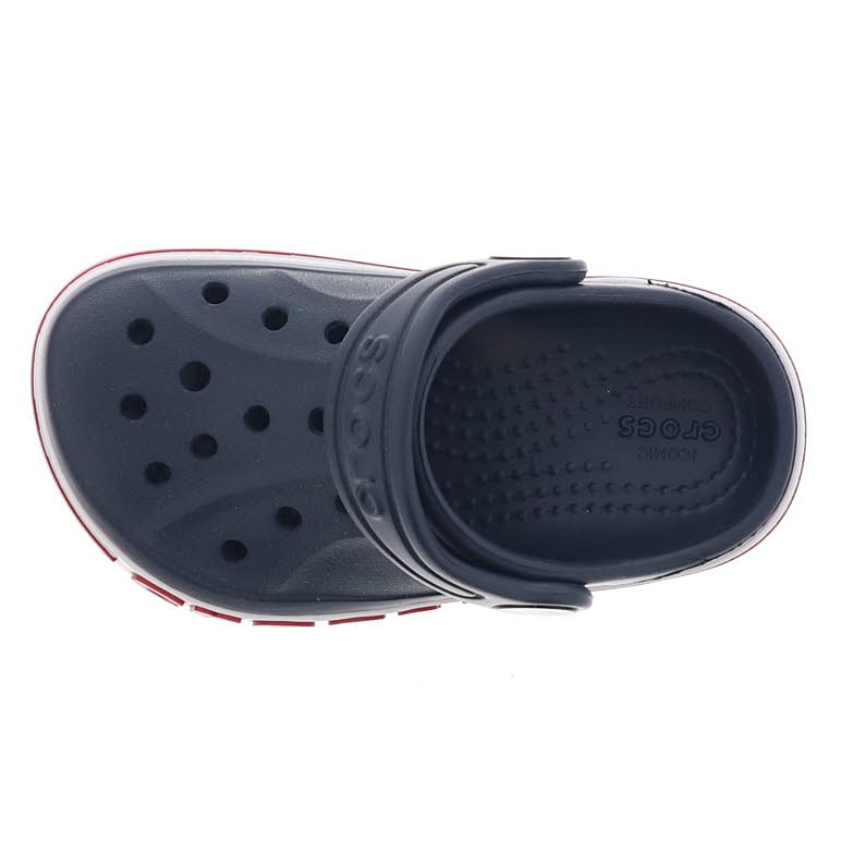 crocs クロックス キッズサンダル リトルキッズ ベビーサンダル スリッポン バヤバンド クロッグ トドラー スリッポン 207018-410 ネイビー 