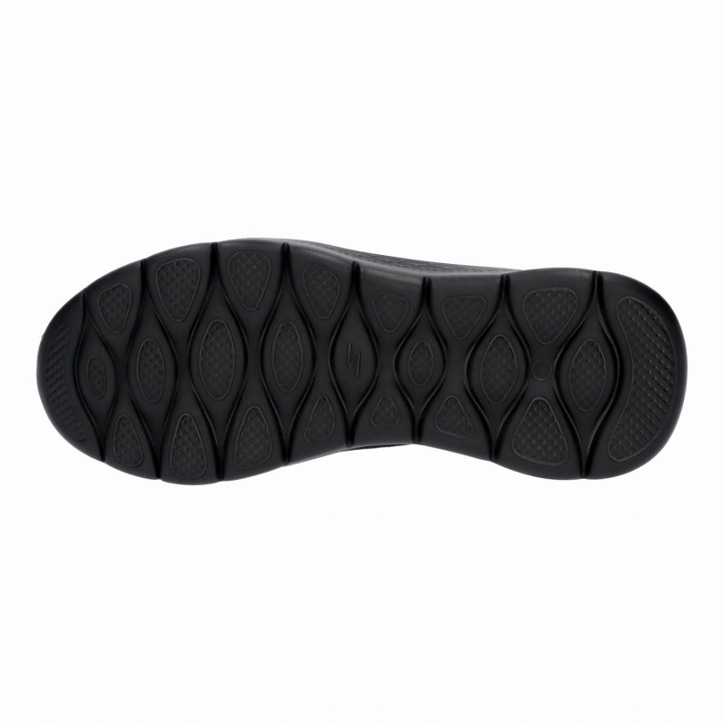 SKECHERS スケッチャーズ スリップインズ メンズ スニーカー 216330WW BBK ゴーウォーク フレックス - ウォータープルーフ ブラック エクストラワイドフィット（5E相当）