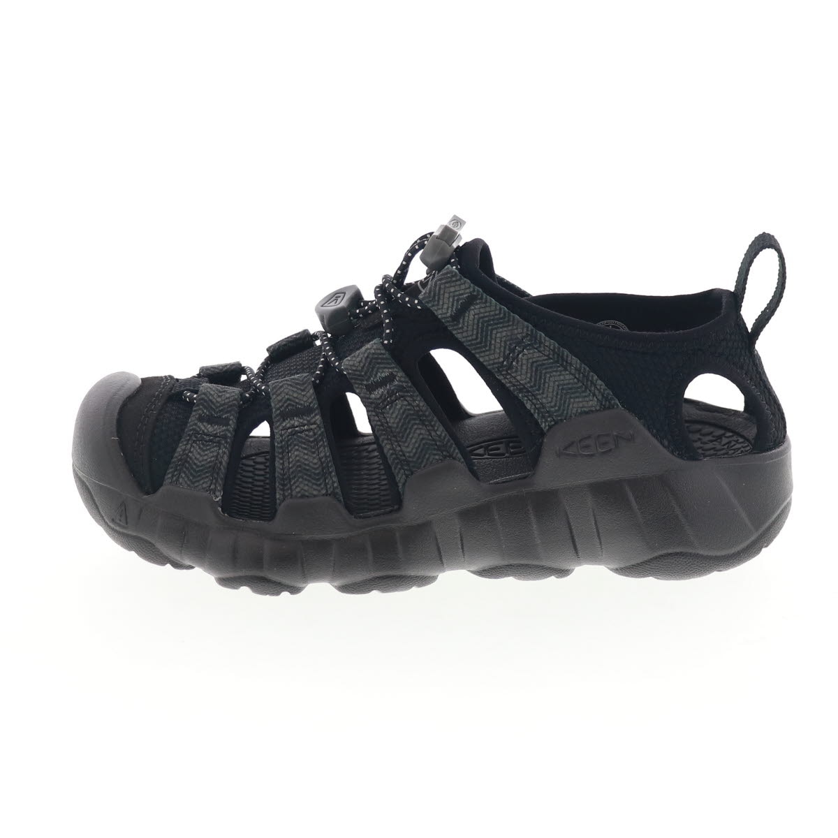 KEEN キーン ビッグキッズ ハイパーポート エイチツー キッズ サンダル HYPERPORT H2 1031913 BLACK/STEEL GRAY 夏 アウトドア レジャー 海 川遊び