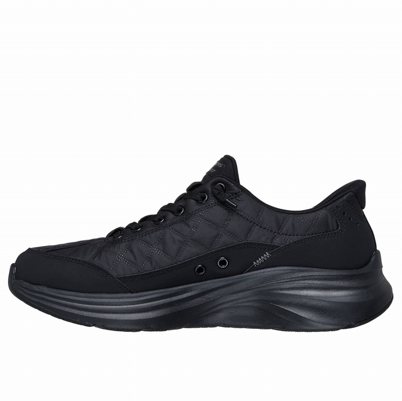 SKECHERS スケッチャーズ スリップインズ メンズ スニーカー コンツアーフォーム コージーフィット 232619  CONTOUR FOAM COZY FIT ブラック