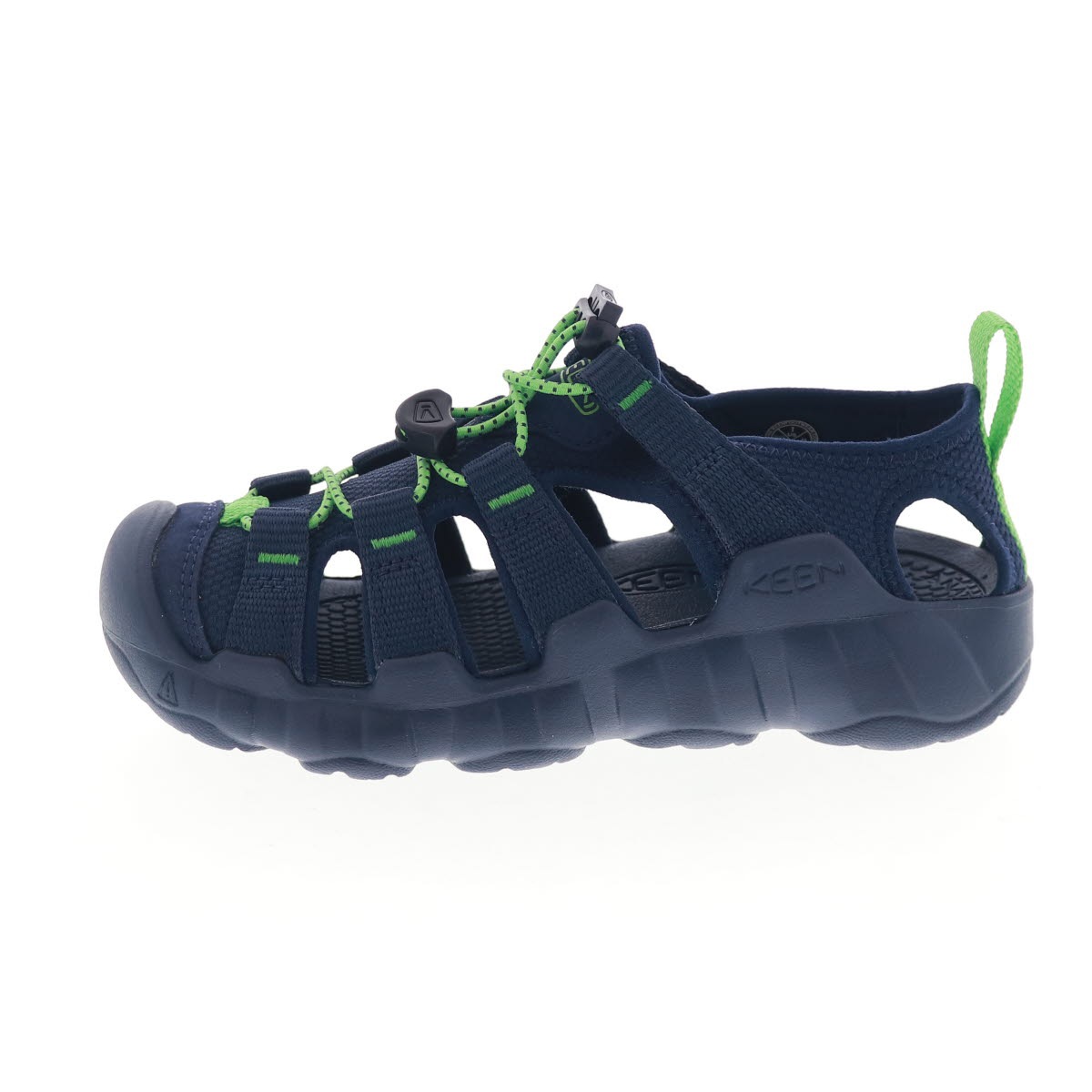 KEEN キーン ビッグキッズ ハイパーポート エイチツー キッズ サンダル HYPERPORT H2 1031915 NAVEAL ACADEMY/VIBRANT GREEN 夏 アウトドア レジャー 海 川遊び