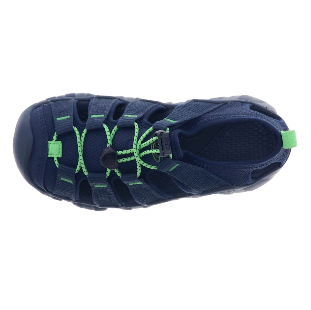 KEEN キーン ビッグキッズ ハイパーポート エイチツー キッズ サンダル HYPERPORT H2 1031915 NAVEAL ACADEMY/VIBRANT GREEN 夏 アウトドア レジャー 海 川遊び