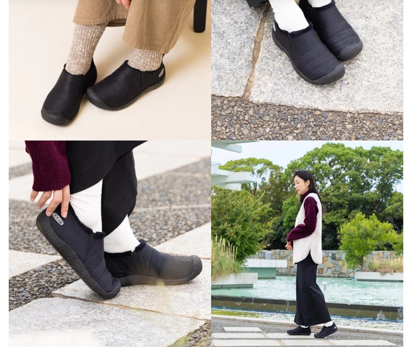 キーン ウィメンズ ハウザー II レディース スリッポンシューズ