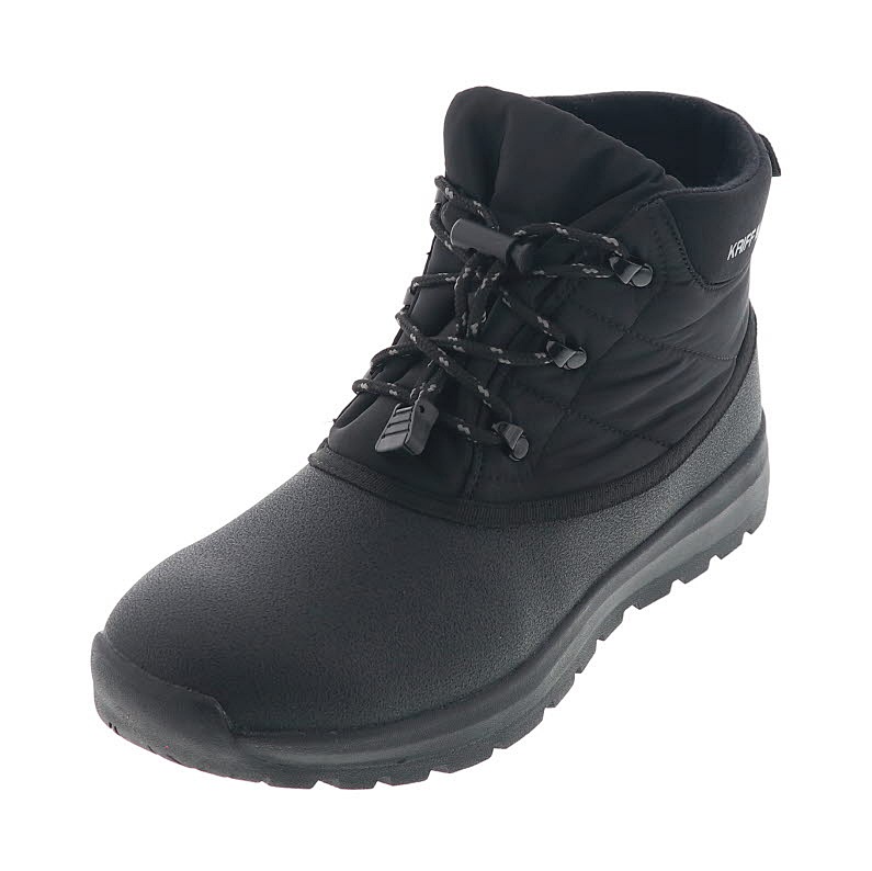 クリフメイヤー KRIFF MAYER メンズ スノーブーツ 防水ブーツ 防寒靴 防滑 雪 冬用 KRI-9886　KH カーキ/BK ブラック 黒