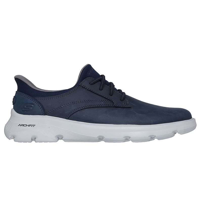 SKECHERS スケッチャーズ スリップインズ メンズ スニーカー カジュアルシューズ 205511 ガルザ ラングストン GARZA NVY NAVY ネイビー