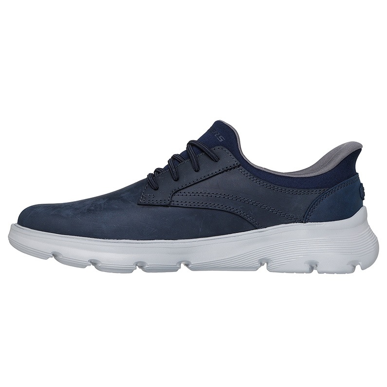 SKECHERS スケッチャーズ スリップインズ メンズ スニーカー カジュアルシューズ 205511 ガルザ ラングストン GARZA NVY NAVY ネイビー