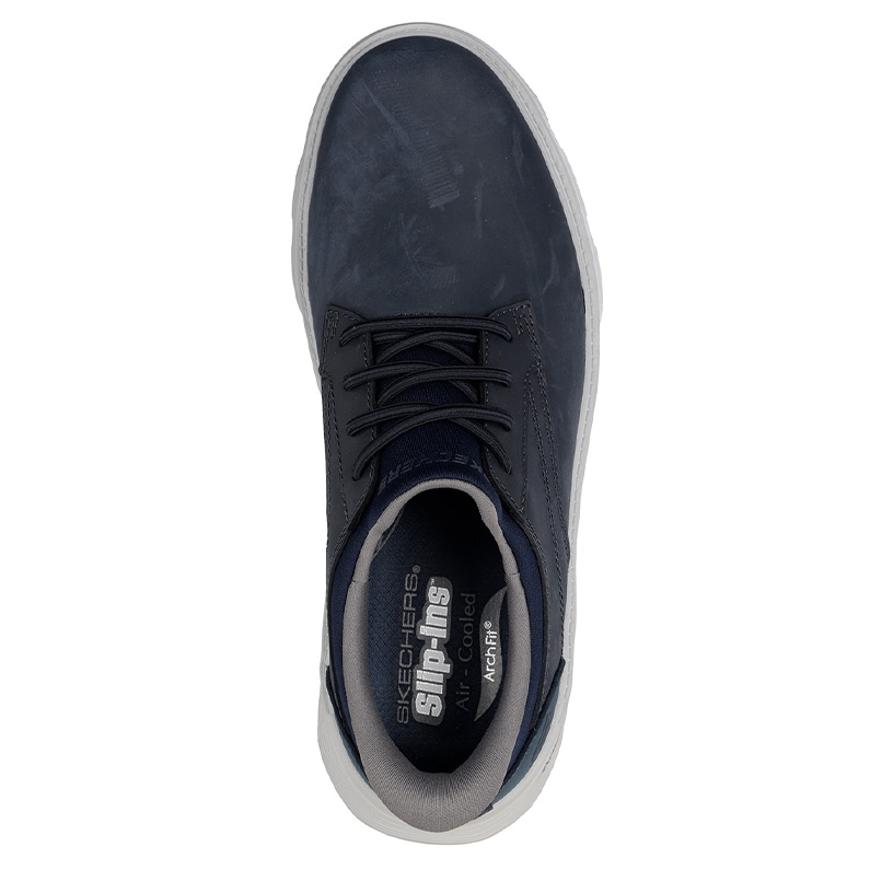 SKECHERS スケッチャーズ スリップインズ メンズ スニーカー カジュアルシューズ 205511 ガルザ ラングストン GARZA NVY NAVY ネイビー