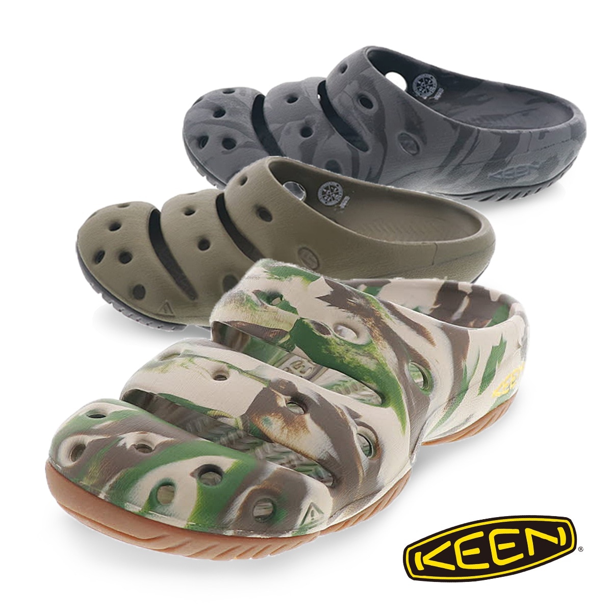 KEEN キーン ヨギ メンズ クロッグ サンダル スリッポン シューズ スポーツ アウトドア 1028526 / 1028524 / 1028525 2024年 新作