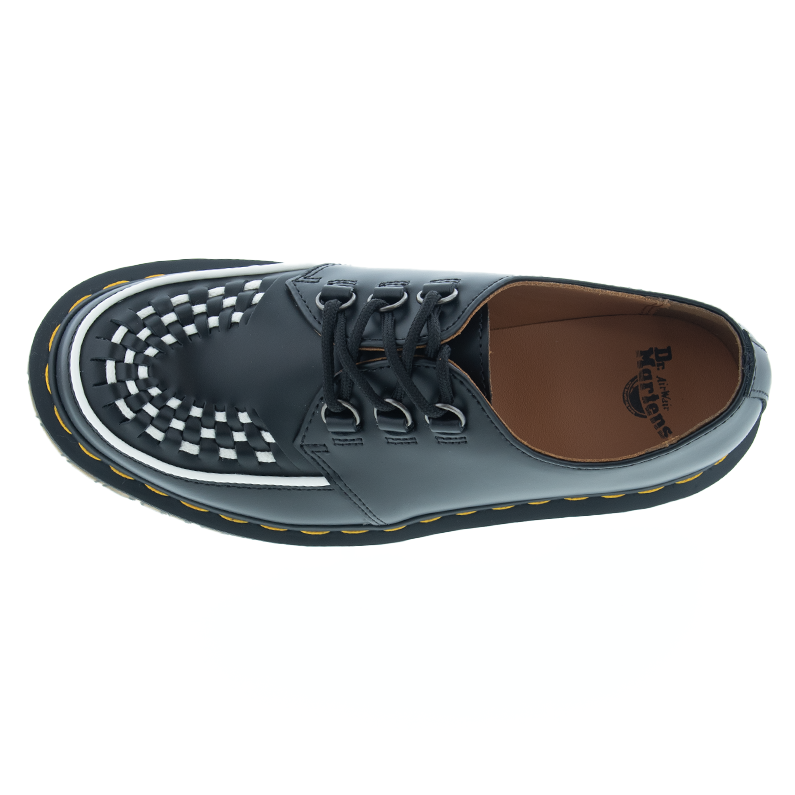 ドクターマーチン◇ヘンリースムースレザーバックルシューズ◆黒 ドクターマーチン Dr.Martens 31499001 RAMSEY CREEPER ラムジー