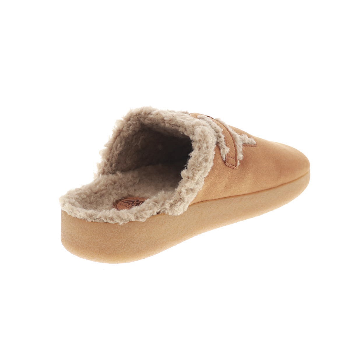 マリブサンダルズ レディースサンダル カジュアル スリッポン 秋冬 あったかボア MALIBU SANDALS FLORES MULE GOLDEN OAK/TAN キャメル MS20-0007