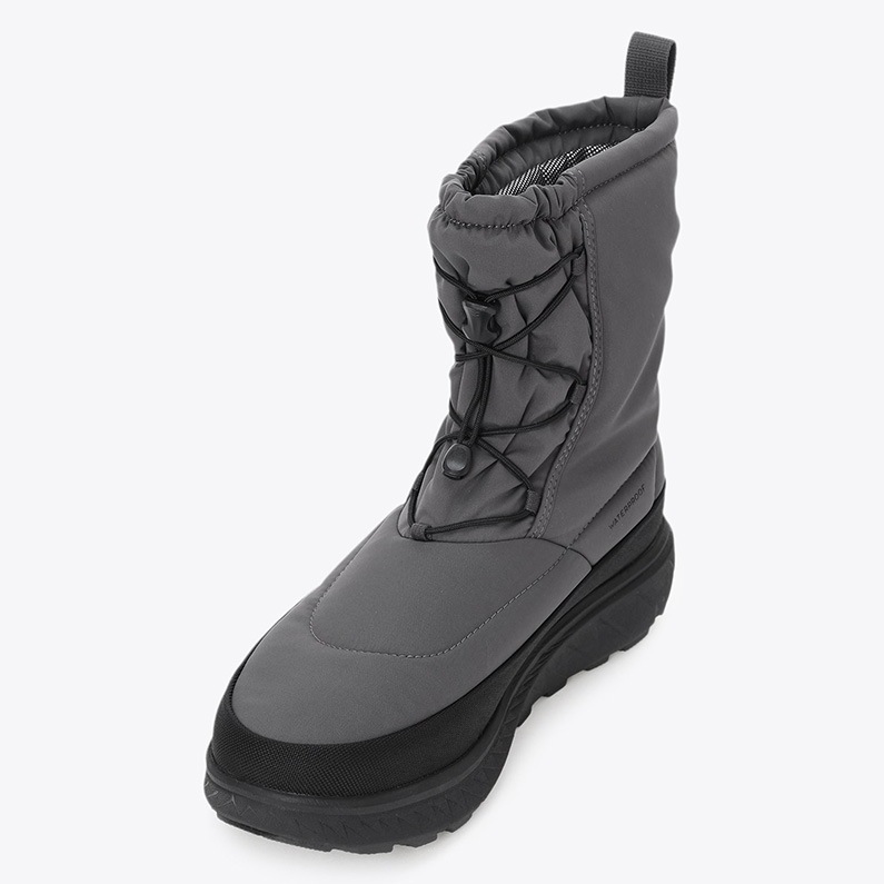 Columbia コロンビア メンズ ブーツ イエローテイル ブーツ ウォータープルーフ オムニヒート YU2586 021 保温 防水 Grey Ash