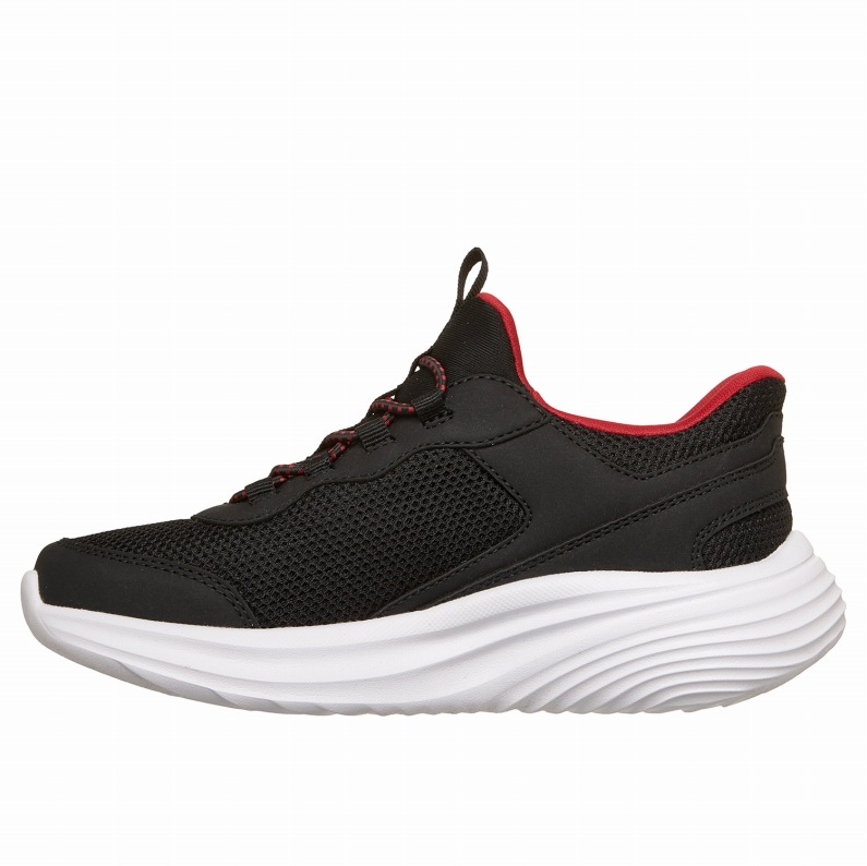 SKECHERS スケッチャーズ スリップインズ キッズ ジュニア スニーカー BOUNDER PRO 404208L BLK BLACK ブラック