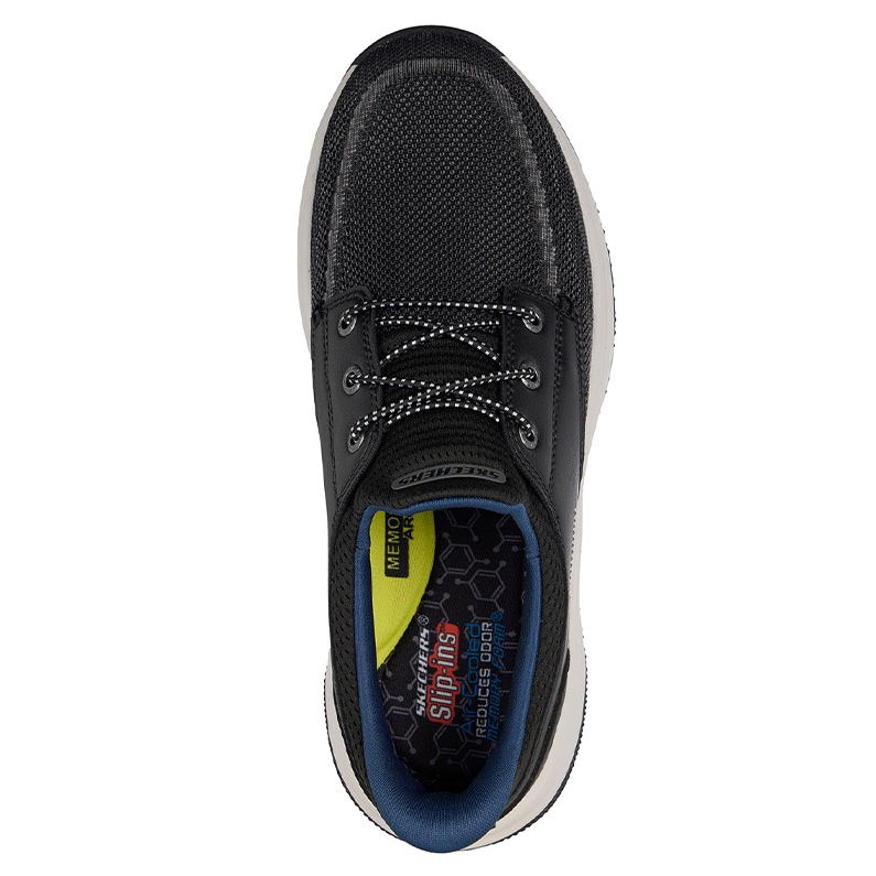 SKECHERS スケッチャーズ スリップインズ メンズ スリッポン メロエ オールデン 205467 BLK ブラック BLACK
