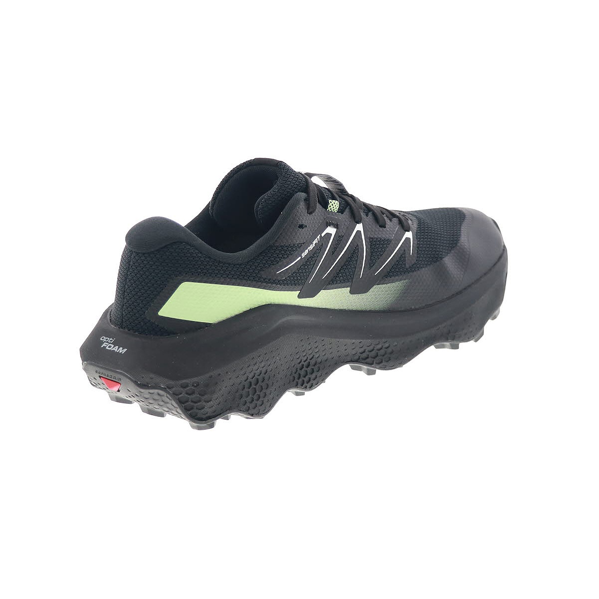 サロモン メンズ スニーカー 男性用 トレイル ランニングシューズ アウトドア SALOMON ULTRA FLOW 2 GORE-TEX 防水 479814 27 V0 ブラック/グリーン