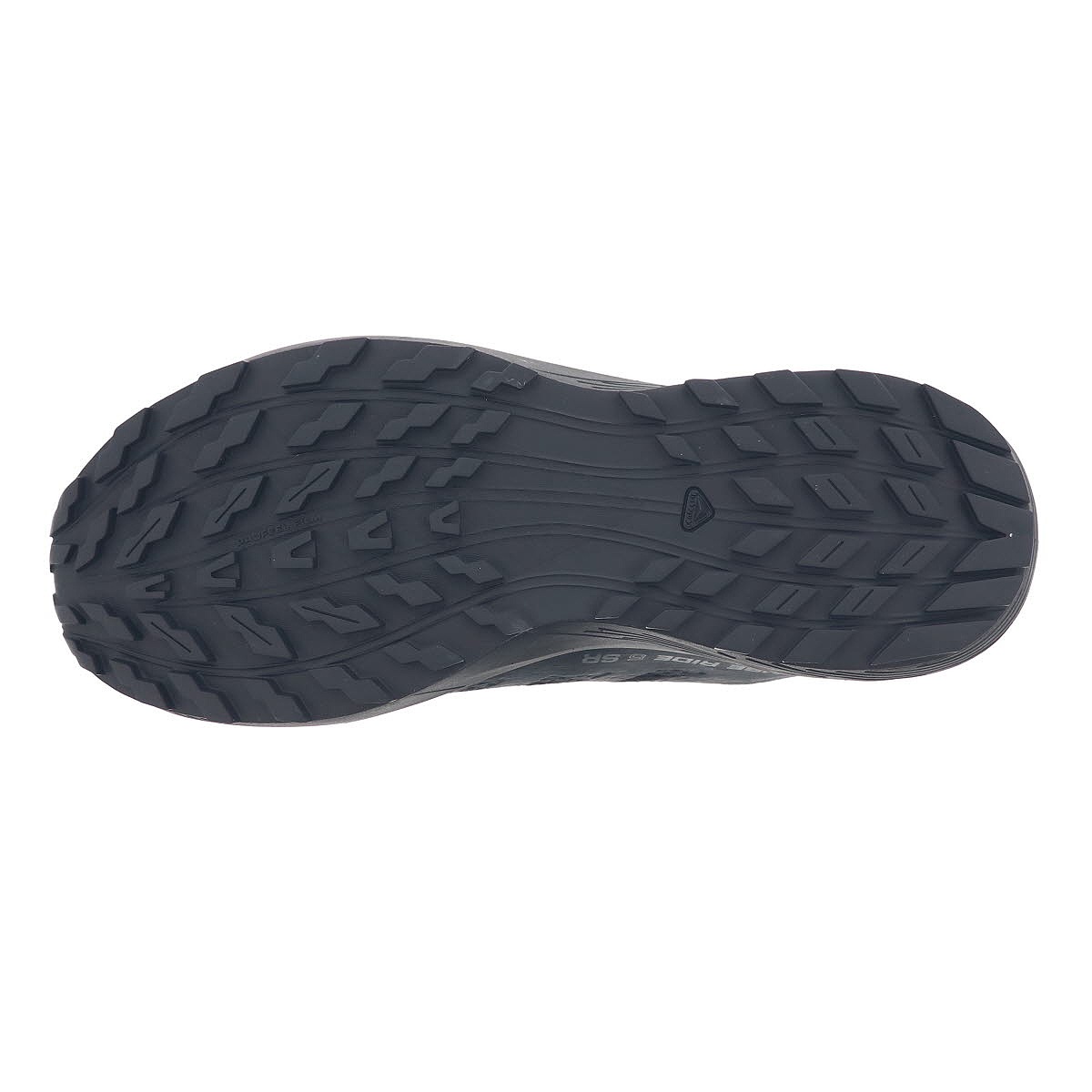 サロモン メンズ スニーカー 男性用 トレイル ランニングシューズ 滑りにくいソール SENSE RIDE 5 SR 473776 27 V0 ブラック/ファントム