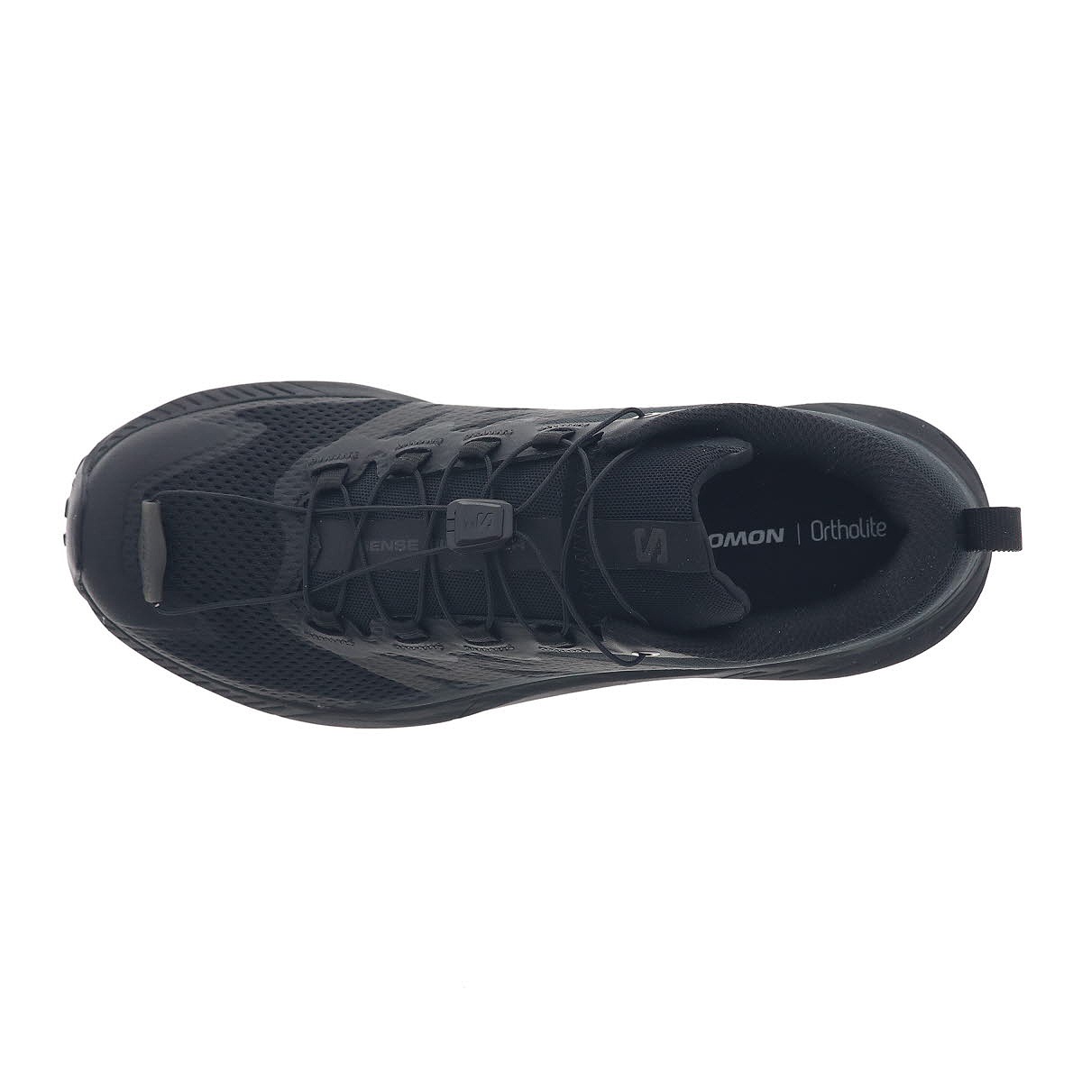サロモン メンズ スニーカー 男性用 トレイル ランニングシューズ 滑りにくいソール SENSE RIDE 5 SR 473776 27 V0 ブラック/ファントム