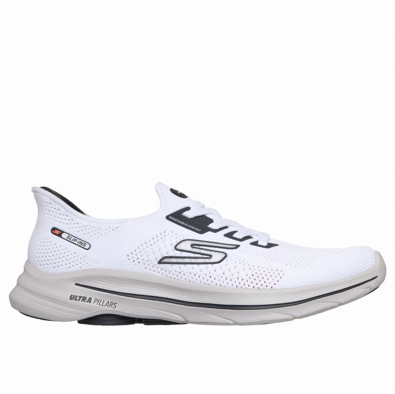 SKECHERS スケッチャーズ スリップインズ メンズ スニーカー 216792 WBK GO WALK 8 - LENARD ホワイト/ブラック