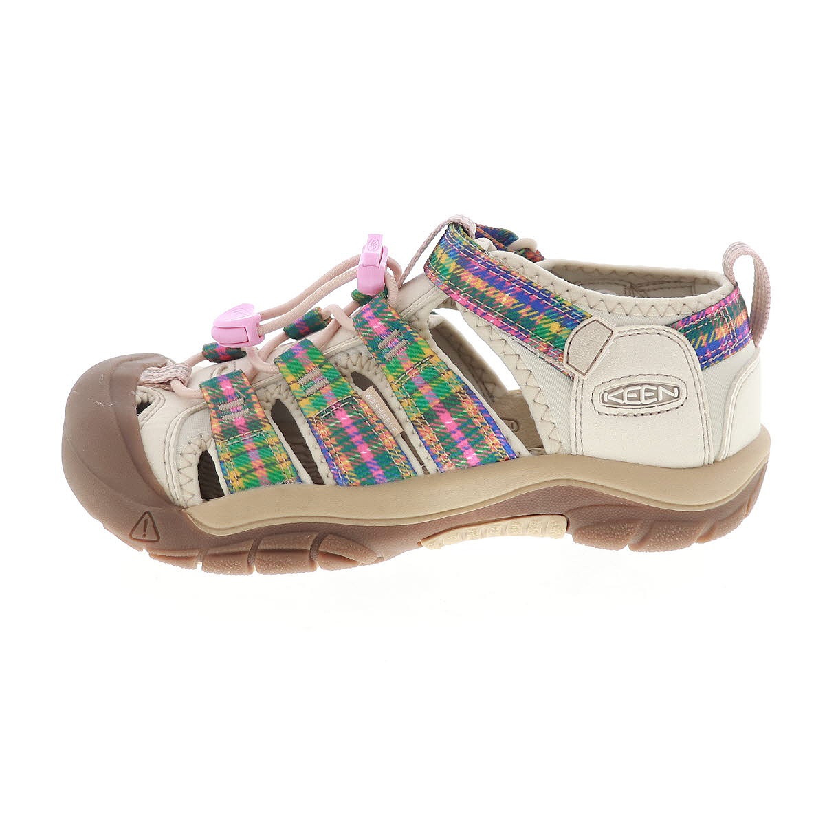 KEEN キーン ビッグキッズ ニューポート エイチツー キッズ サンダル NEWPORT H2 1032143 GINGHAM/ORCHID SMOKE 夏 アウトドア レジャー 海 川遊び