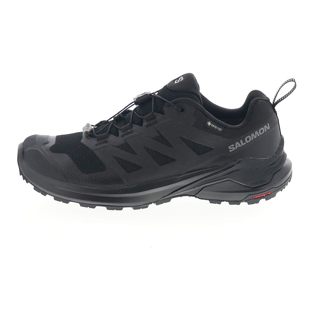 サロモン メンズ スニーカー 男性用 トレイル ランニングシューズ アウトドア SALOMON X-ADVENTURE GORE-TEX 防水 473211 27 V0 ブラック