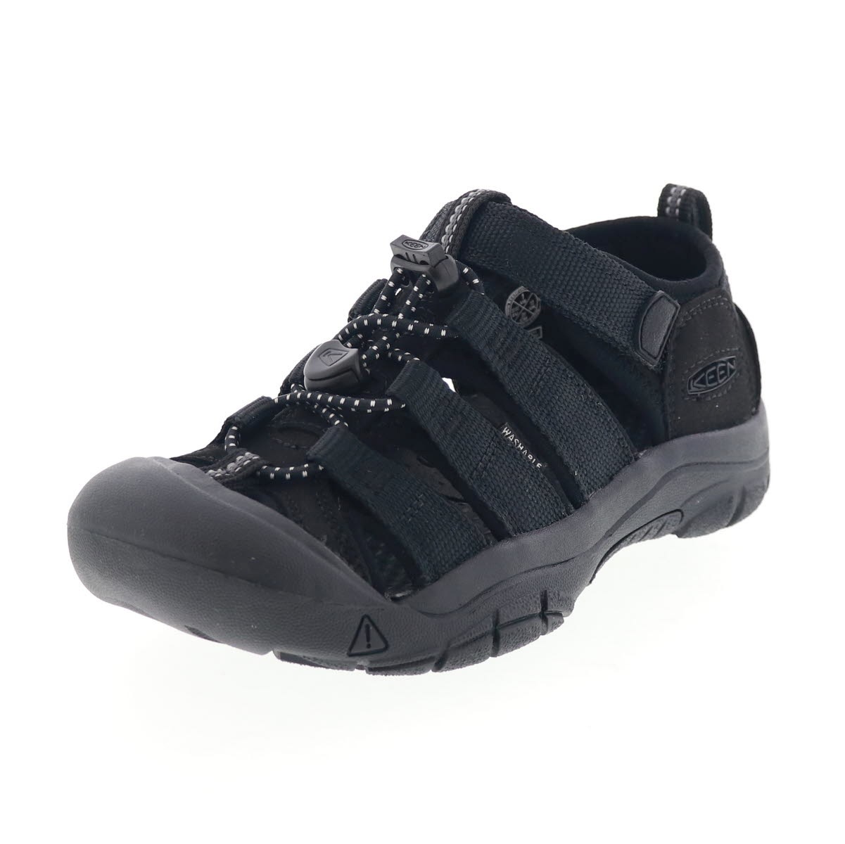 KEEN キーン ビッグキッズ ニューポート エイチツー キッズ サンダル NEWPORT H2 1032145 TRIPLE BLACK 夏 アウトドア レジャー 海 川遊び