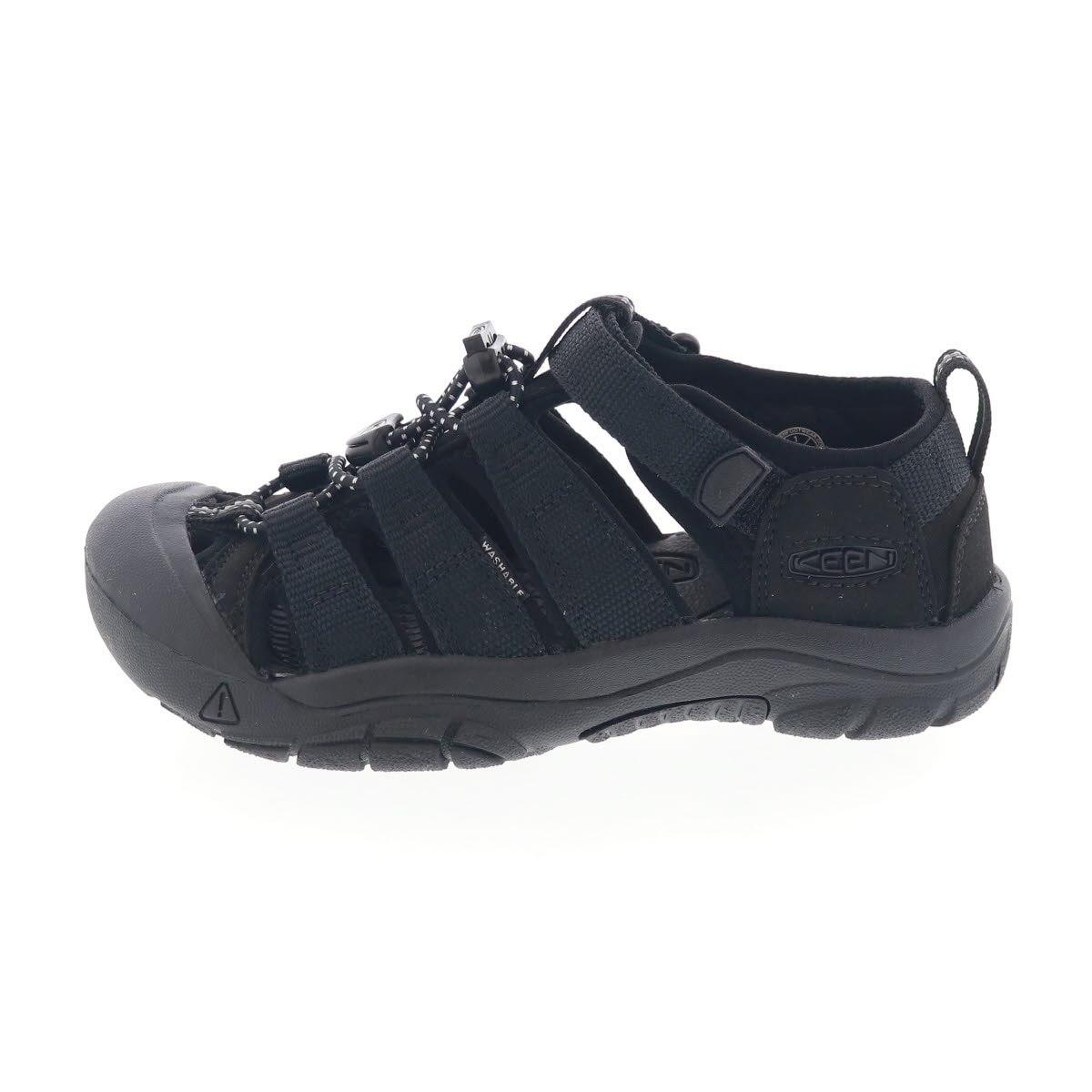 KEEN キーン ビッグキッズ ニューポート エイチツー キッズ サンダル NEWPORT H2 1032145 TRIPLE BLACK 夏 アウトドア レジャー 海 川遊び