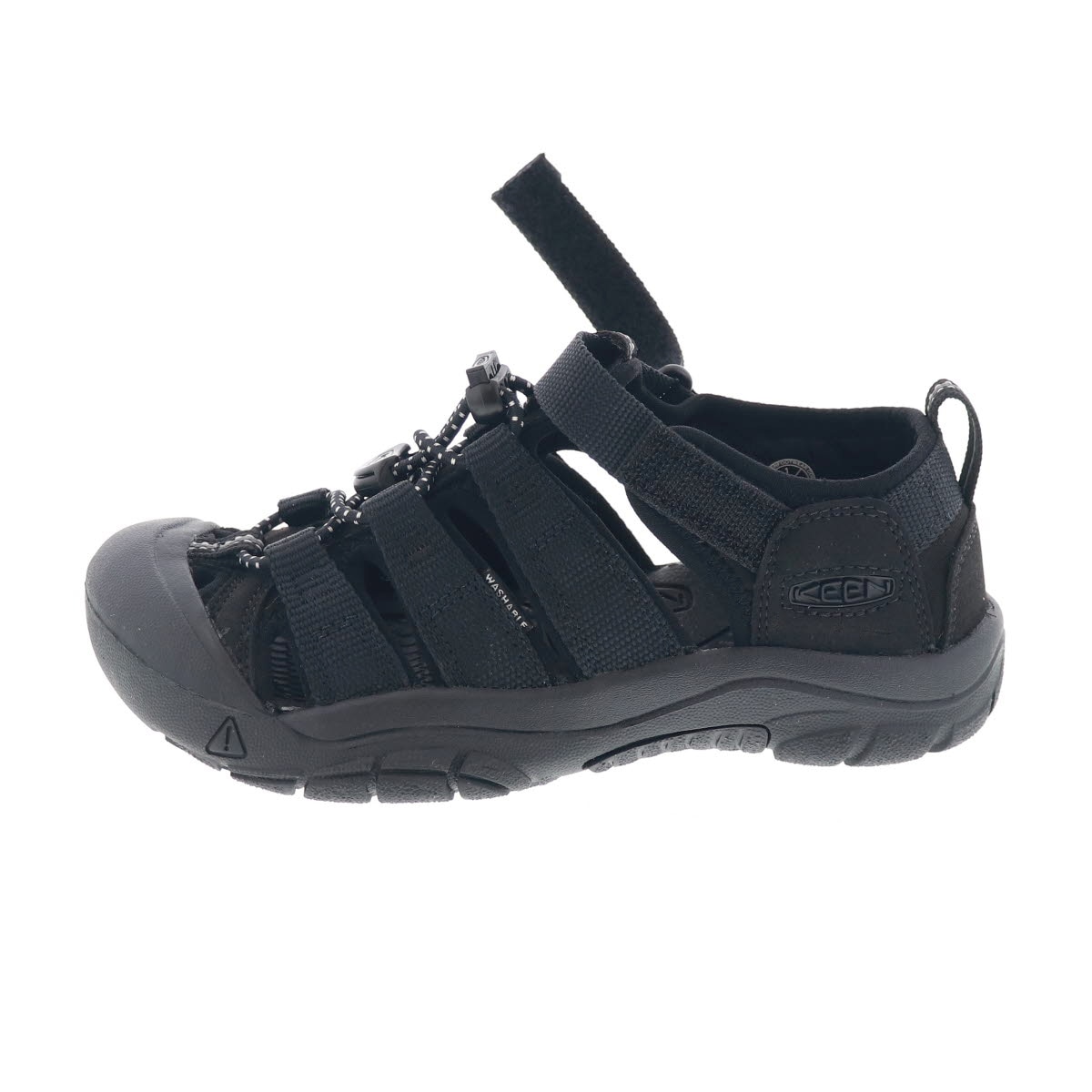 KEEN キーン ビッグキッズ ニューポート エイチツー キッズ サンダル NEWPORT H2 1032145 TRIPLE BLACK 夏 アウトドア レジャー 海 川遊び
