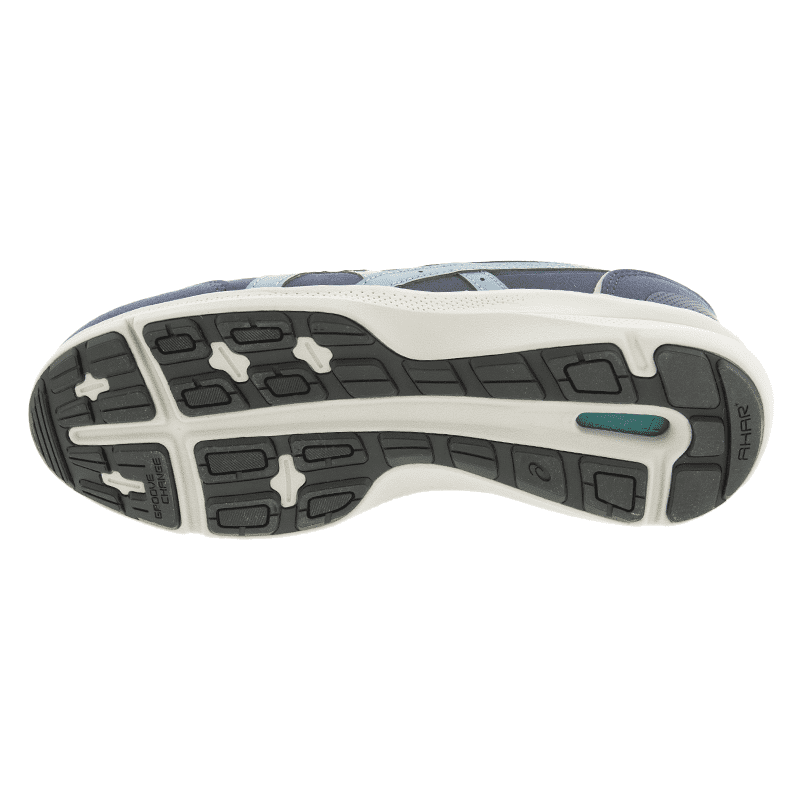 アシックス asics レディース ウォーキング シューズ ハダシウォーカー 3E相当 歩きやすい 疲れにくい ファスナー 1292A066-400 NAVY BLUE/GREY BLUE ネイビー×グレー