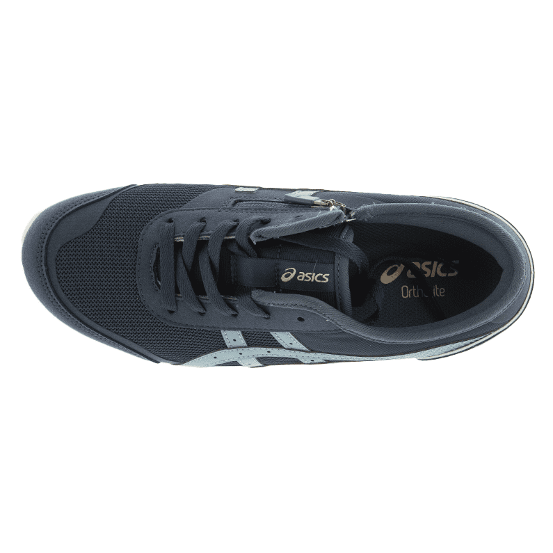 アシックス asics レディース ウォーキング シューズ ハダシウォーカー 3E相当 歩きやすい 疲れにくい ファスナー 1292A066-400 NAVY BLUE/GREY BLUE ネイビー×グレー