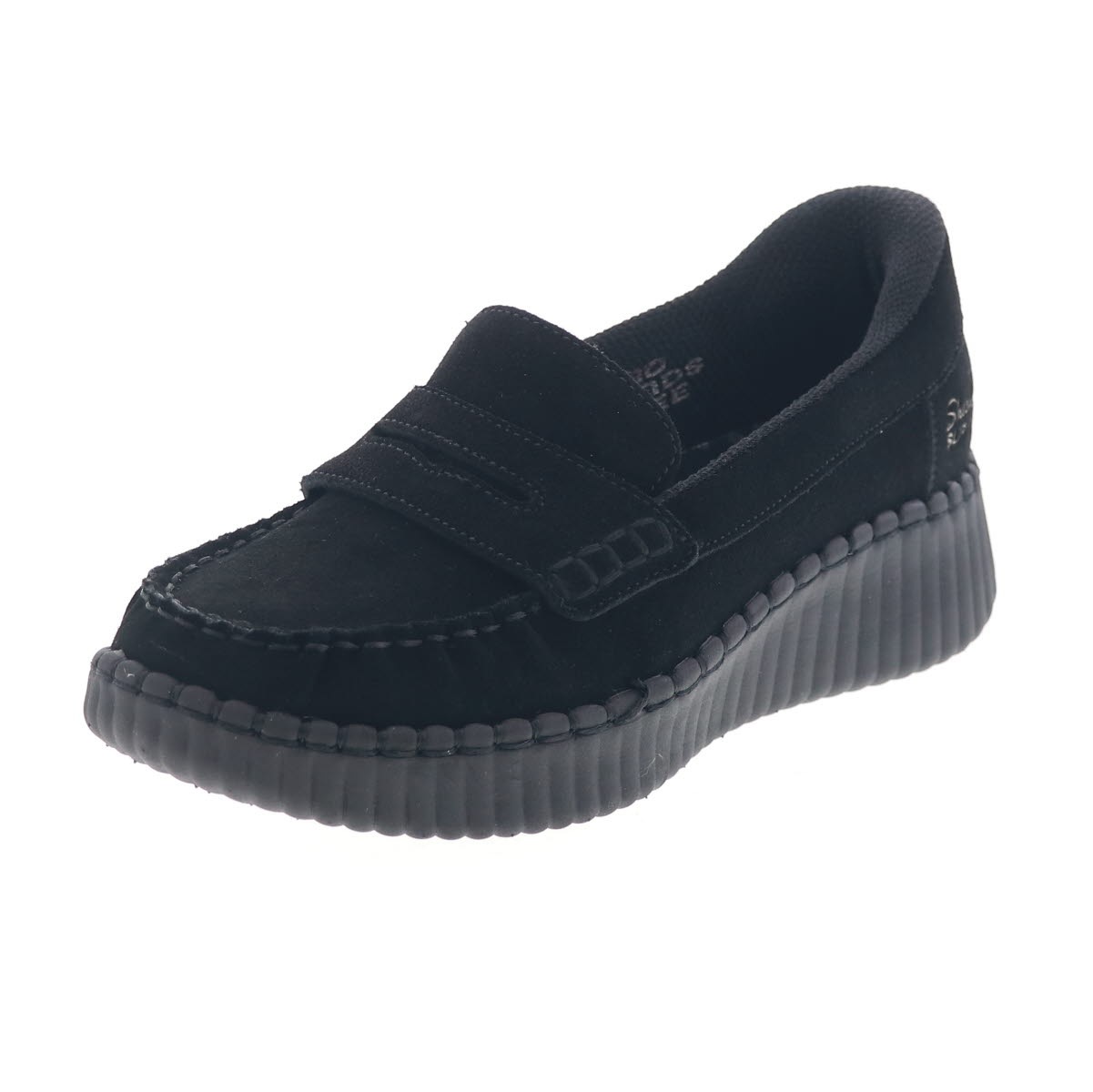 SKECHERS スケッチャーズ スリップインズ レディース ローファー WILSHIRE BLVD-MOONLIT LOVE 159586 BBK ブラック 厚底